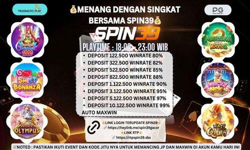 WELCOME TO SPIN39 SITUS TERGACOR SAAT INI SPIN TERUS SAMPAI MAXWIN!!!